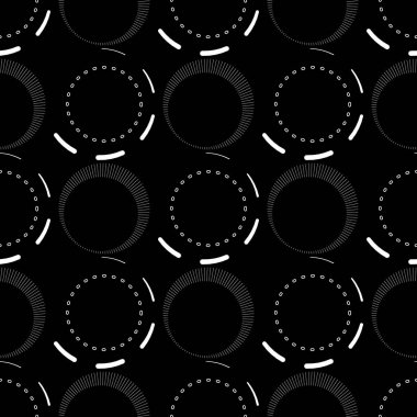 Sorunsuz illüstrasyon. Soyut geleceğin teknolojisi