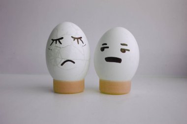 Yorgunluk komik kavramını yumurtalar