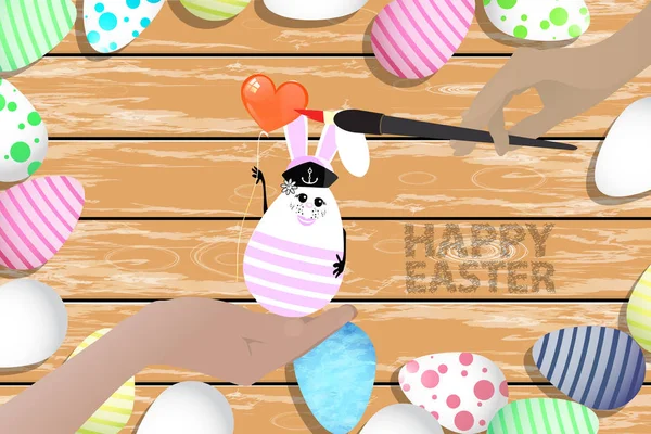 Ostern ist eine perfekte Illustration für Ihr Design — Stockvektor