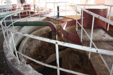 duvar eski fotoğraf terk sanayi için olduğunu