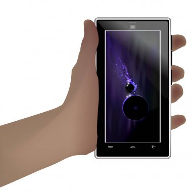 Cosmos akıllı telefon duvar kağıdı.