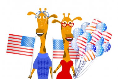 Amerikan bayrağı Bağımsızlık günü olduğunu.