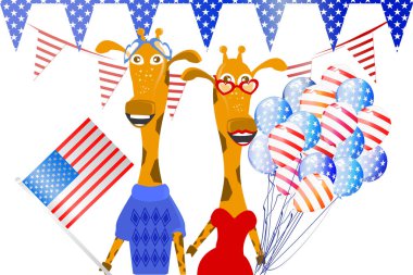 Amerikan bayrağı Bağımsızlık günü olduğunu.