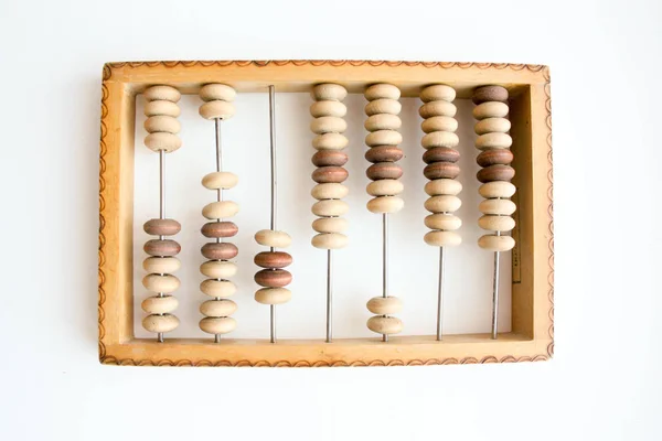 Abacus bills. Ancient business — Stock Photo, Image