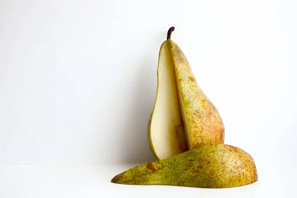 PEAR groene segment. Sweet — Stockfoto