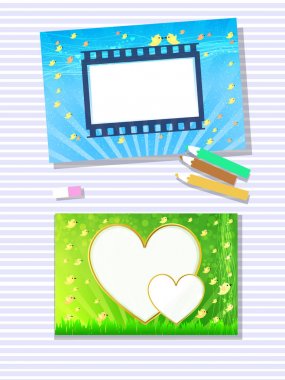 Fotoğraf çerçeve dikey ve yatay olarak