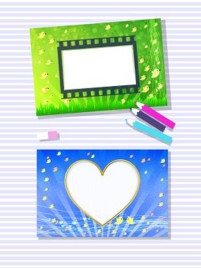 Fotoğraf çerçeve dikey ve yatay olarak