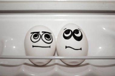 Rüyada kavramı. İki yumurta. Komik yumurta