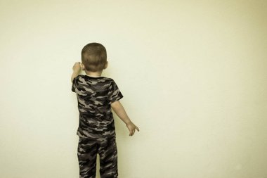 Eğitim kavramı. Çocuk berabere