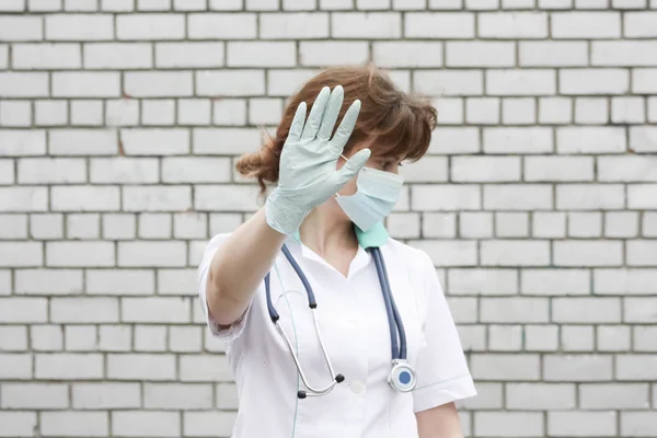 Dokter concept. Slecht resultaat van de operatie — Stockfoto