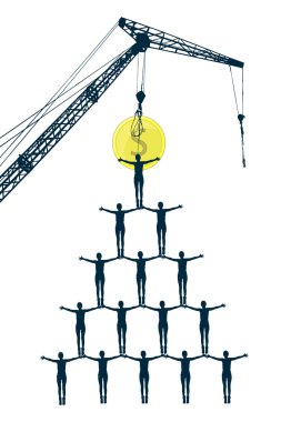 mali piramit kavramı. yapısı gösteren