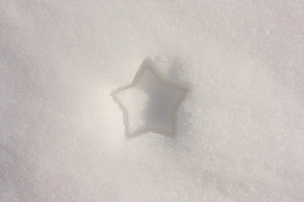 Schneehintergrund. Konzept — Stockfoto