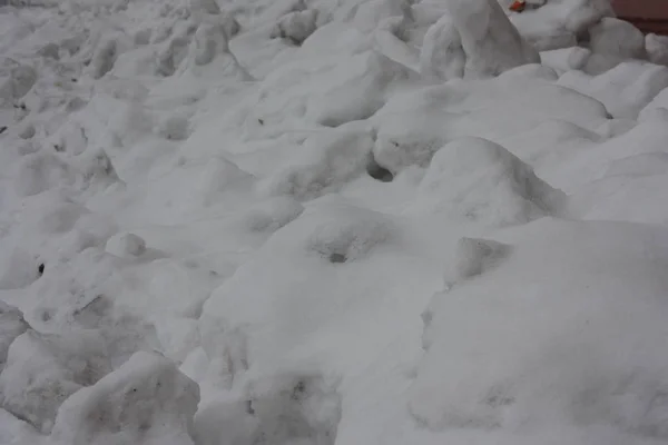 Snow drifts. white snowflakes. photo — Stock Photo, Image
