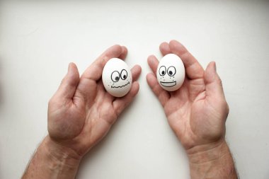 doğru beslenme menüsü kavramı. komik