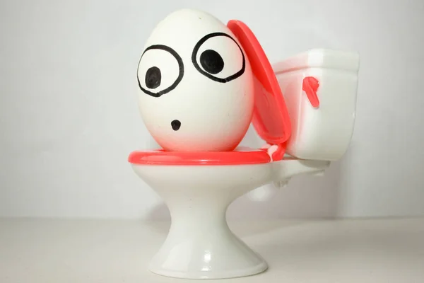 Diarré är komisk. Foto för din — Stockfoto