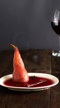 Armut kırmızı şarap 