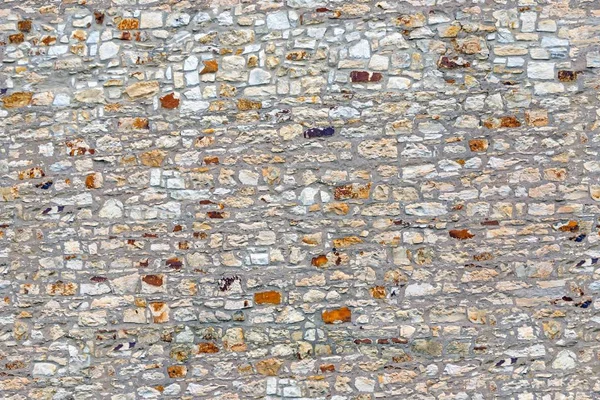 Ομαλή υφή παλιό γκρι πέτρινο τοίχο — Φωτογραφία Αρχείου