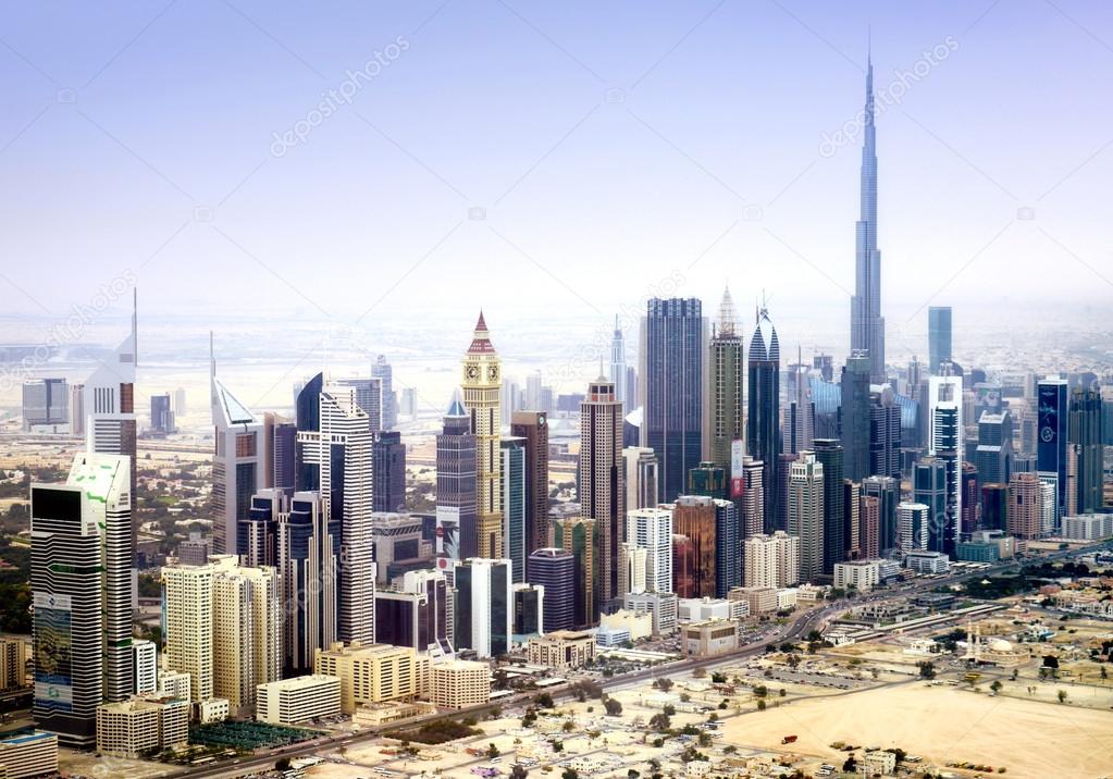 General view of Dubai