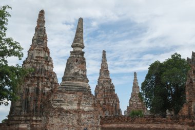 Mahvolmuş Eski Ayutthaya Tapınağı, Tayland