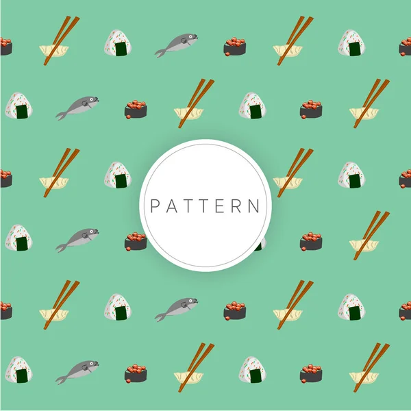 Japon yemekleri desen çizmek