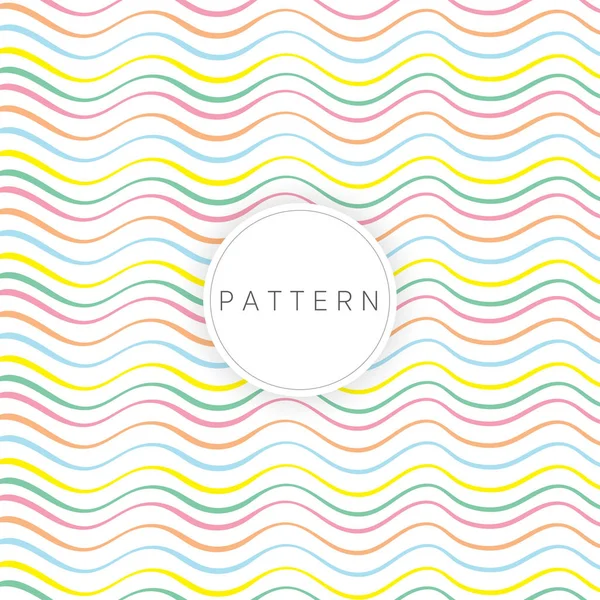 satır tatlı renkli desen