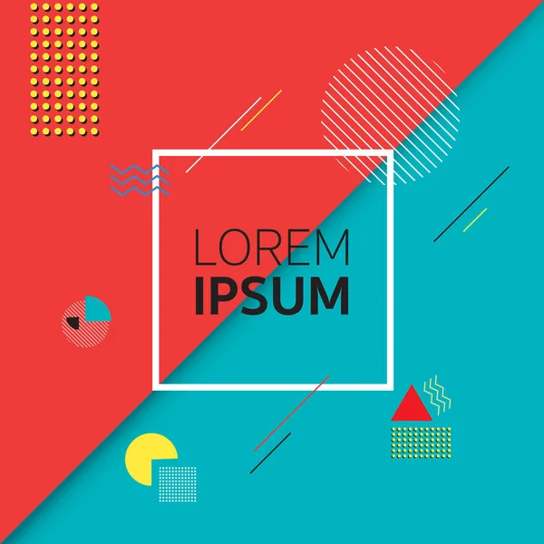 Soyut renkli geometri arka plan