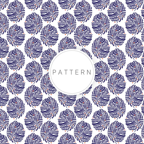 yeşil ve bej yaprakları ile dekoratif şablon doku