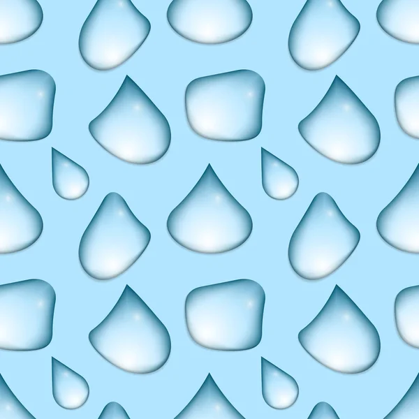Realistisch beeld van de regendruppels of water op drop-vensterglas — Stockfoto