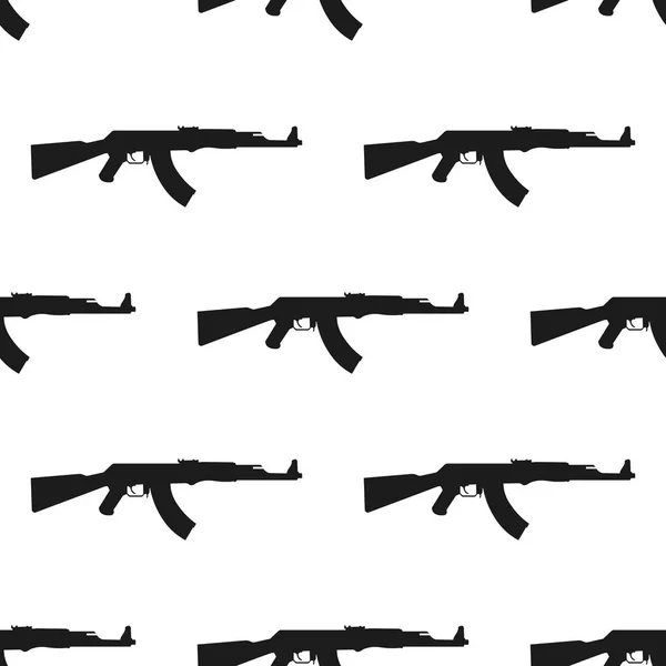 Siluetas de armas en blanco. Patrón sin costuras. Vector EPS10 . — Vector de stock