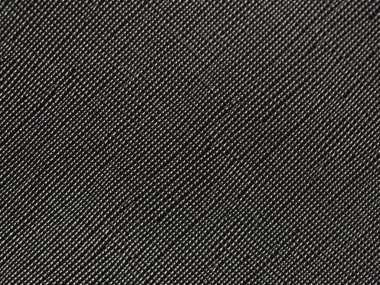 Siyah desenli deri kaplama. Boşluğu kopyala, düzleştir, üst görünüm.