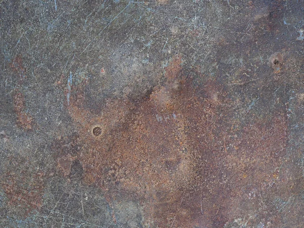 Texture Old Metal Covered Chips Rust — Stock Photo, Image