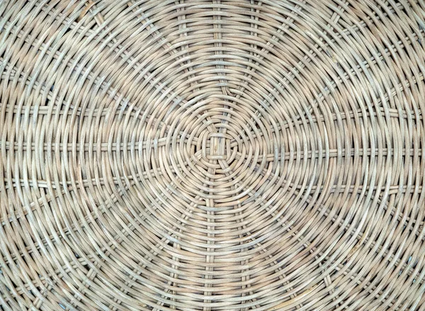 Rattan Szőtt Textúrája Világosbarna Színben Háttérként Használható — Stock Fotó