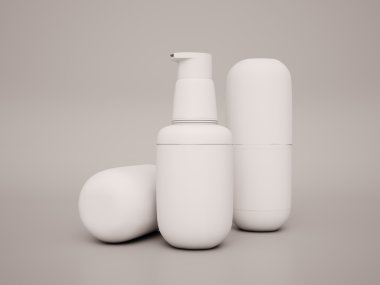 Plastik borulu şişe şablonu