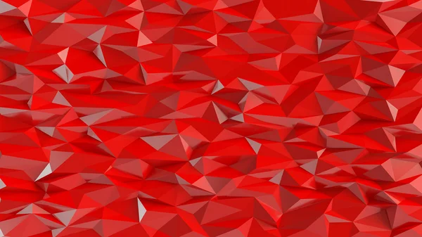 Geometric Roșu fundal 3D Redare — Fotografie, imagine de stoc