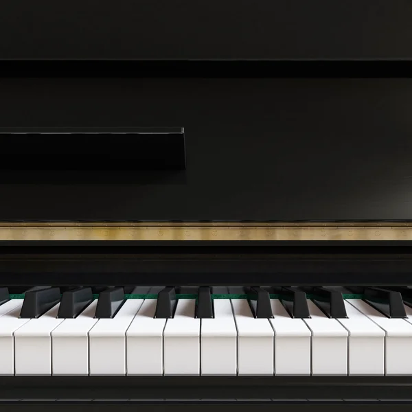 Gros plan sur les touches de piano — Photo