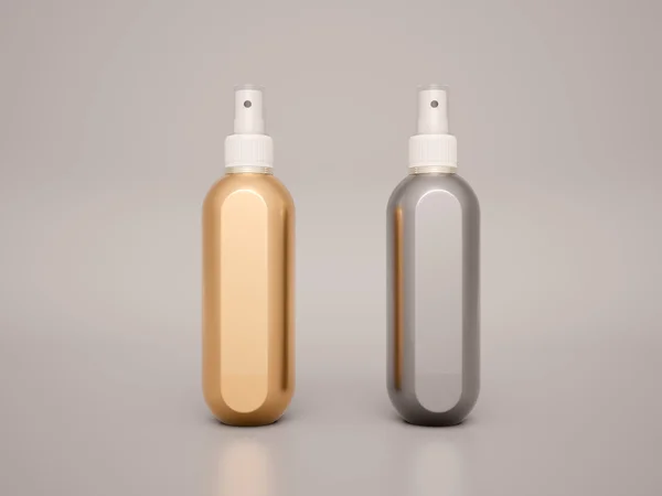 Kosmetiikka pullo malli — kuvapankkivalokuva
