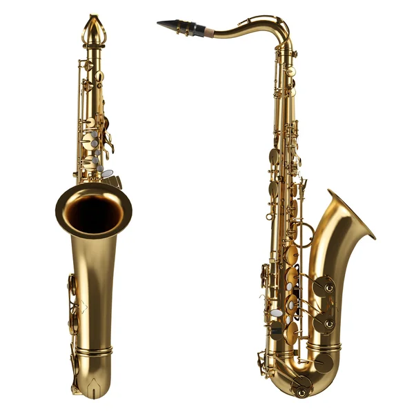 Класична альт-саксофон — стокове фото