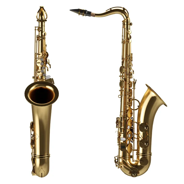 Klassiskt altsaxofon — Stockfoto