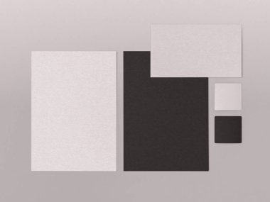 Marka kimliğini kadar sahte. 3D çizim