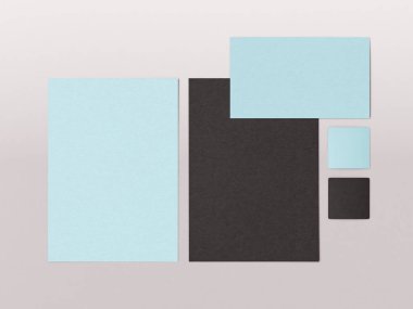 Marka kimliğini kadar sahte. 3D çizim