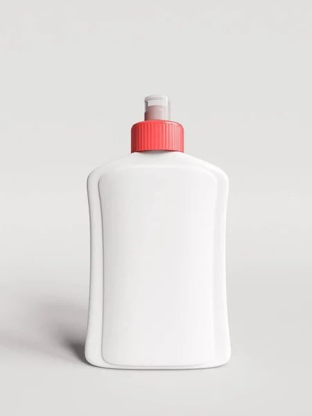 Plastic bottle Mockup. 3D illustration — Stock Photo, Image