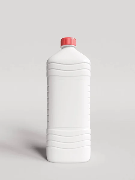 Plastic bottle Mockup. 3D illustration — Stock Photo, Image