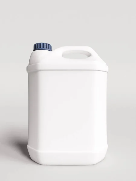 Plastflaske Mockup. 3D-illustrasjon – stockfoto