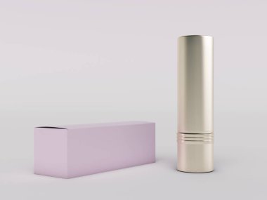 Kozmetik Şişeler mokeup. 3D çizim