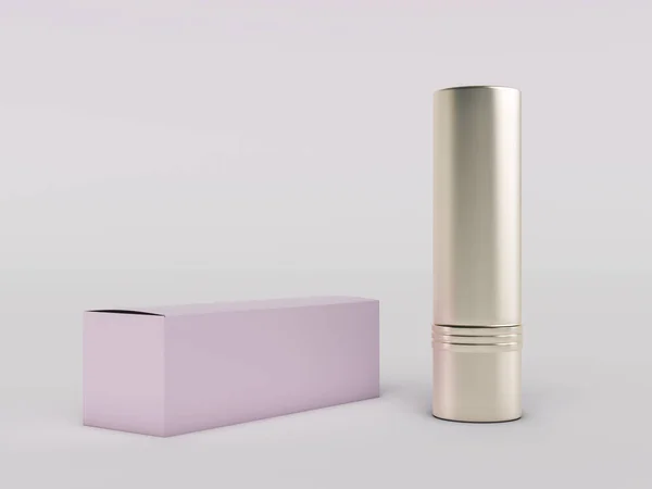 Mokeup kosmetyczne butelki. ilustracja 3D — Zdjęcie stockowe