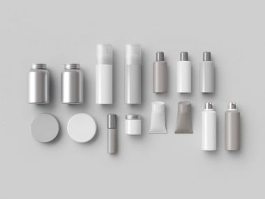 Kozmetik mokc kadar. 3D çizim