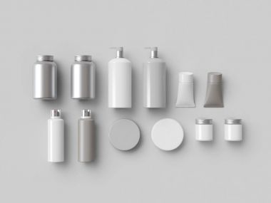 Kozmetik mokc kadar. 3D çizim