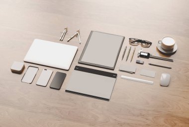 Office tasarım kadar kurumsal sahte. 3D çizim