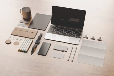 Office tasarım kadar kurumsal sahte. 3D çizim