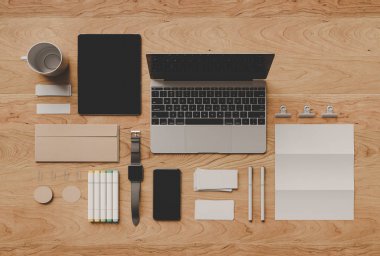 Office tasarım kadar kurumsal sahte. 3D çizim